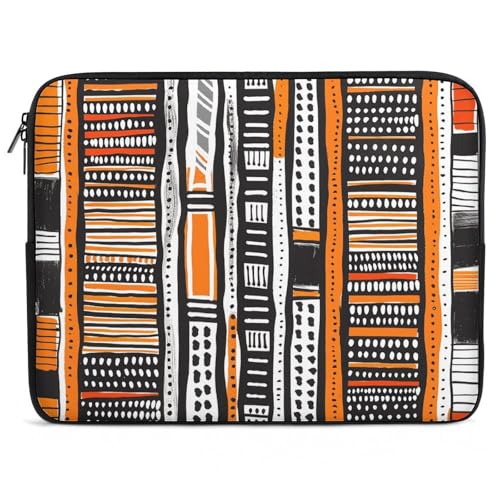 Funda para portátil de 30.5 cm adiós a golpes y pantallas rotas con protección de líneas naranjas