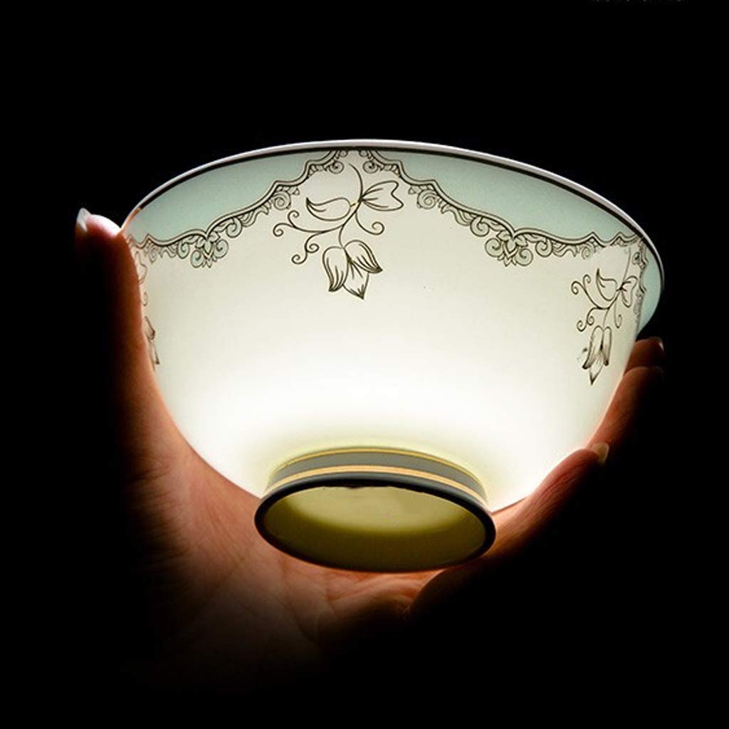 48-częściowy ceramiczny zestaw zastawy stołowej - eleganckie złote przycięte miski naczynia i garnek do zupy - idealny na wesela, bankiety i prezenty - stylowy zestaw zastawy stołowej na każdą okazję