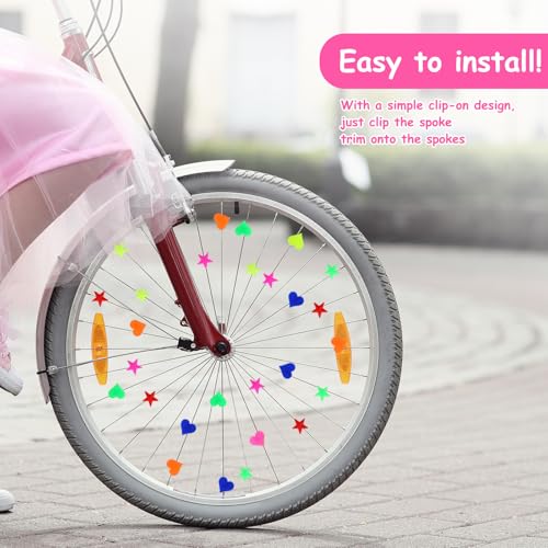 Giantree 140Pcs Bike Wheel Spokes Beads - Image 4