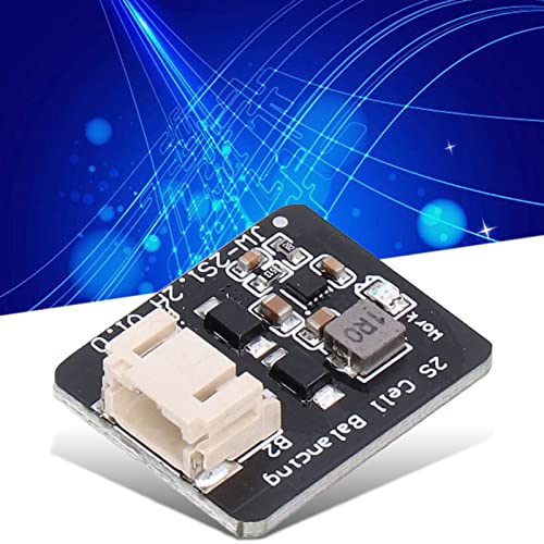 Módulo activo ecualizador de baterías de litio, equilibrador activo para celdas ternarias y LiFePO4, placa de transferencia inductiva de energía 2,0 V–4,5 V, 1,2 A con cable de cobre de 30 cm para paquete de baterías (2S) miniatura 2