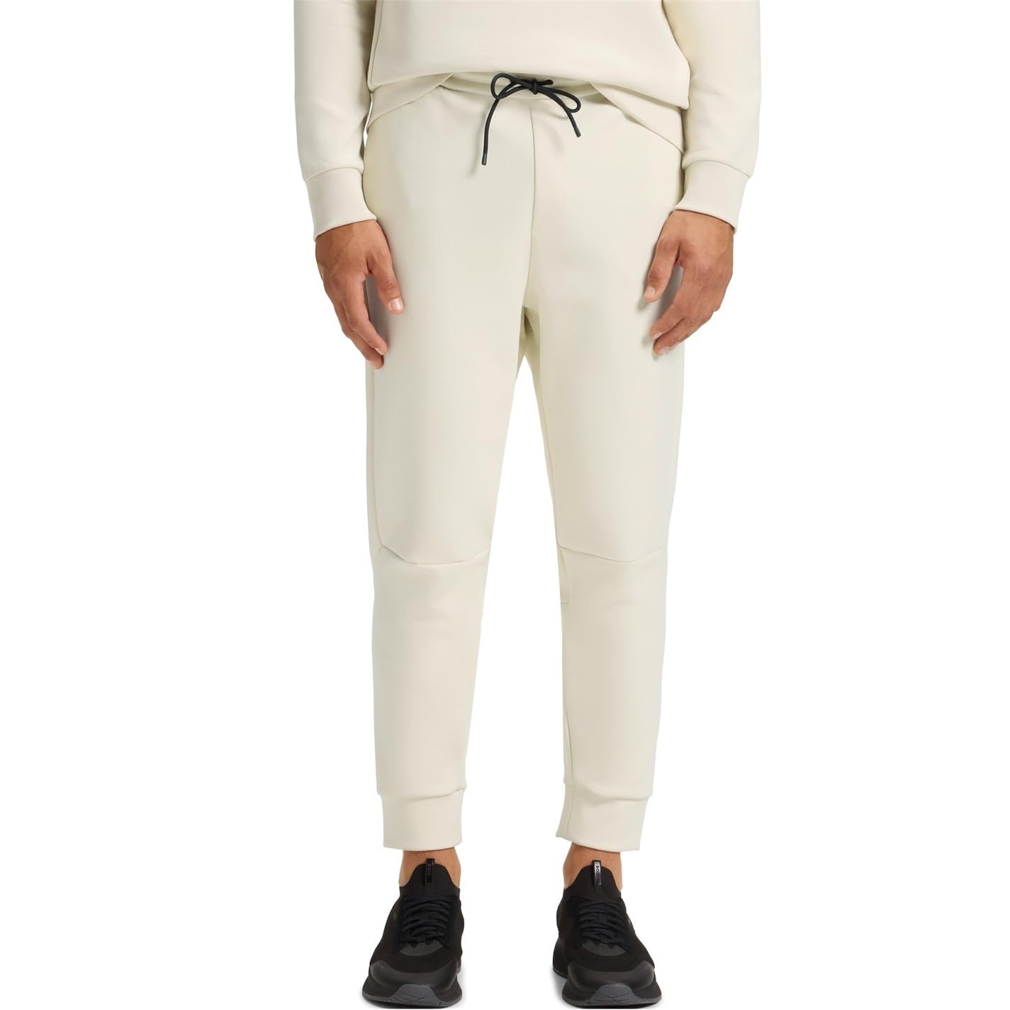BOSS Herren Pants Zone Jogginghose aus Baumwoll-Mix mit Streifen
