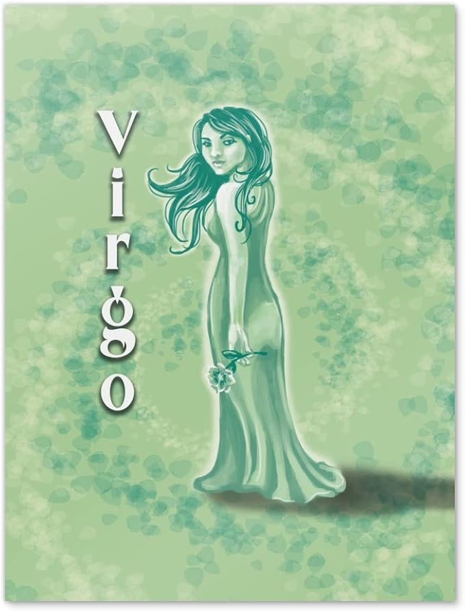 GRAPHICS & MORE Virgo The Virgin Zodiac Horoscope Wall Art Picture Paper Poster Décor Home Decoration