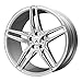 ASANTI BLACK ORION BRUSHED SILVER ORION 20x9 5x114.30 BRUSHED SILVER (35 mm) WHEEL