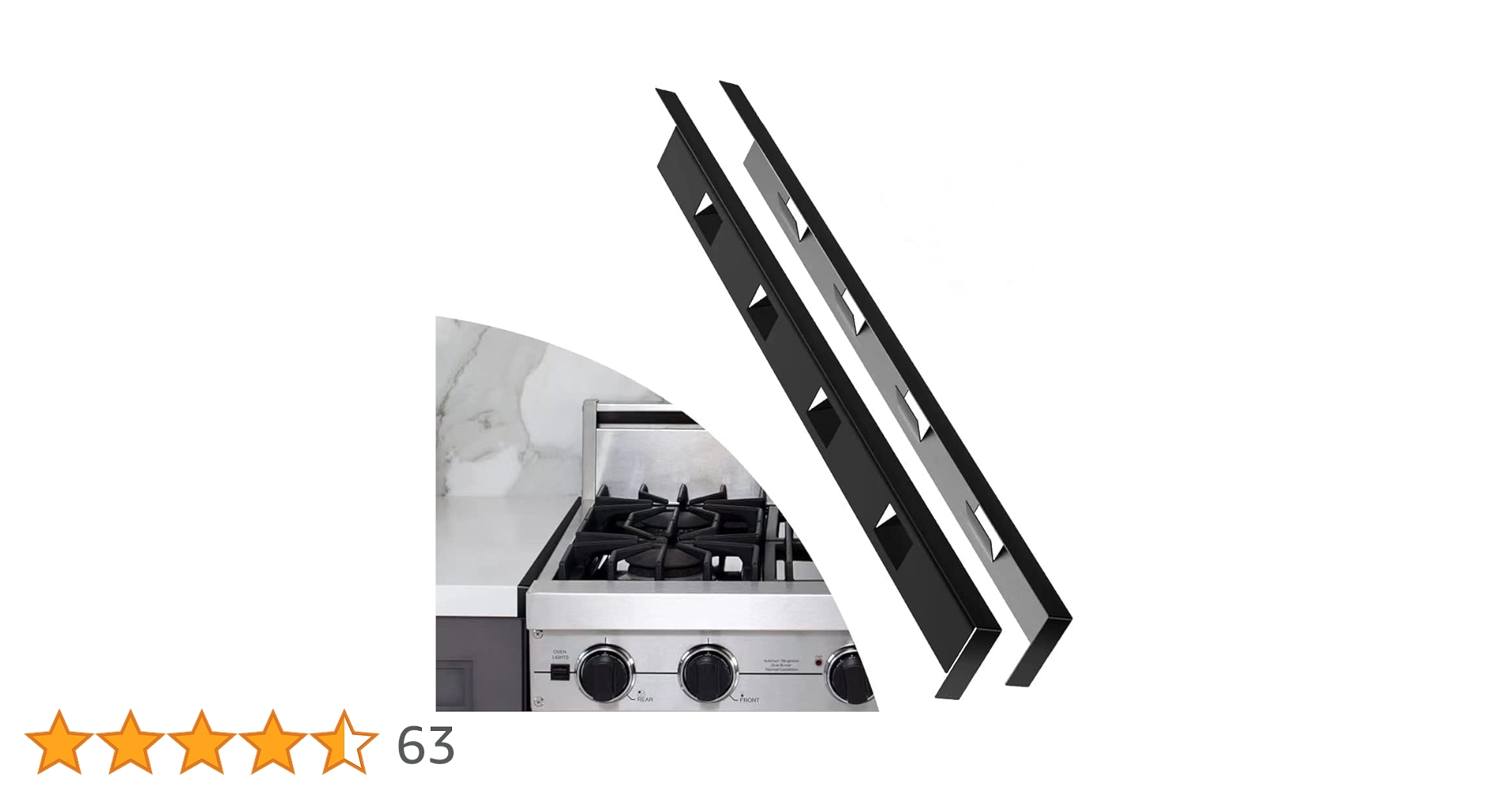 Stove Gap Filler Stove Gap Covers Stainless Steel, 2 Pack Easy Retractable Length 13.8" To 27.5 Home Depot