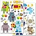 Produktbild Wandkings Roboter Wandsticker Set, 40 Aufkleber, 2 DIN A4 Bögen, Gesamtfläche 60 x 20 cm