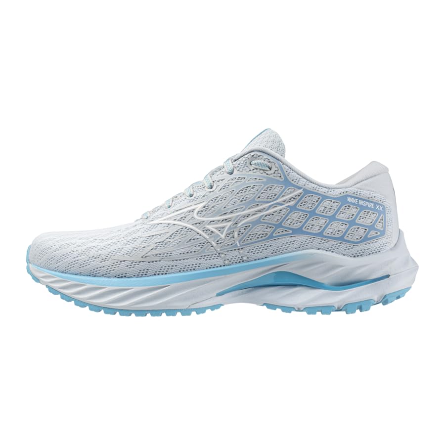 Zapatillas de correr Mizuno Wave Inspire 20 para mujer, color azul