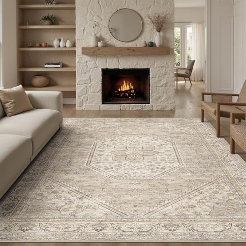 Grand tapis de salon lavable et antidérapant pour protéger votre sol - 3