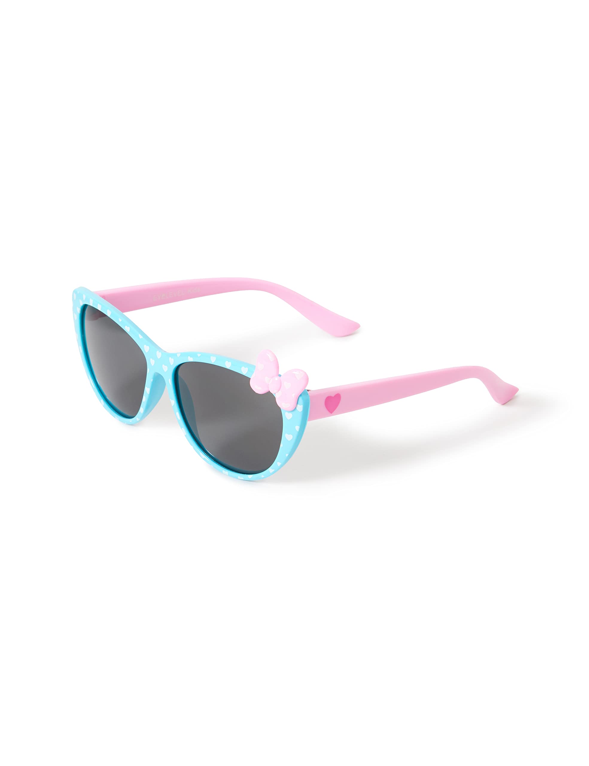 Eyelevel Bow Sunglasses for Girls - Sunglasses with Bow Embellishment - 100% UVA/UVB Protection & CAT3 Lens - For Girls 3-8 years