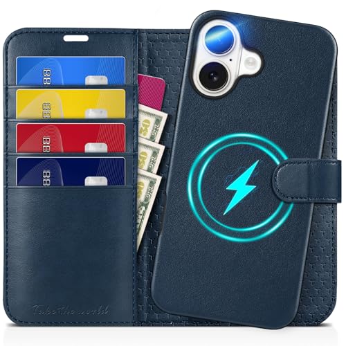 Coque iPhone 16 Plus étui bleu idéal pour vos sorties et voyages