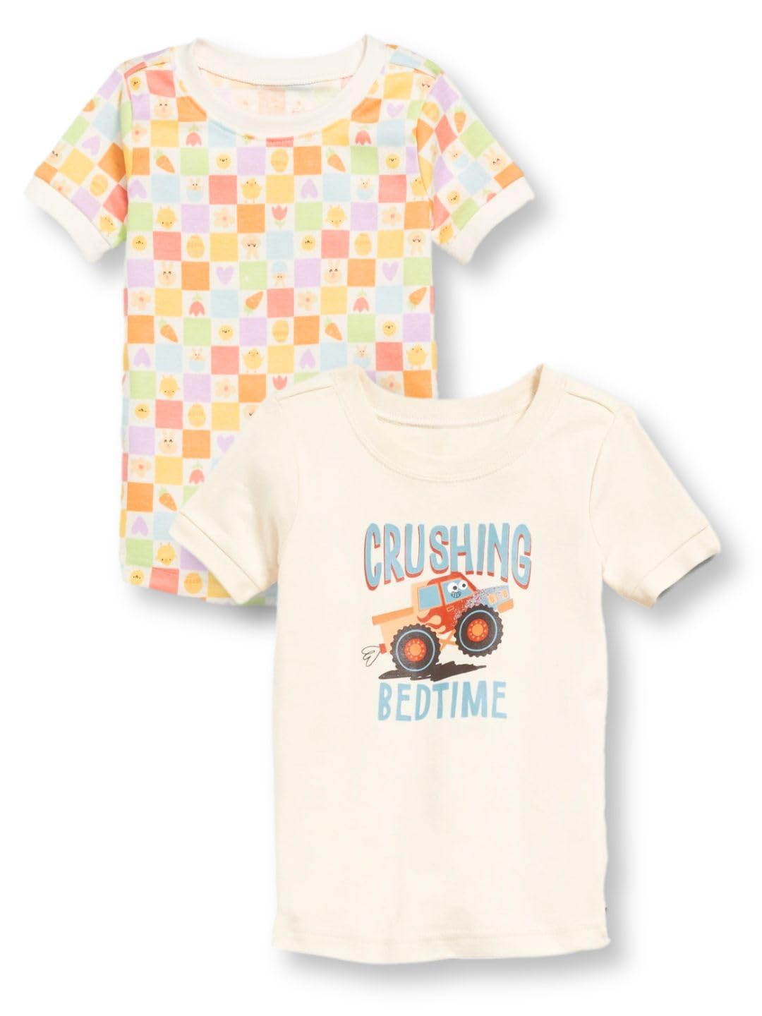 TuddyBuddy Boys 100% Organic Cotton Ribbed Short Sleeves Tops/T-Shirt (2 Years-3 Years, Pack of 5, Assorted) - Image 4 thumbnail