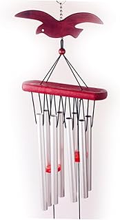 MUSISALY Carrilhão De Vento De Madeira Carrilhão De Vento De Madeira Carrilhão De Vento Artesanal Carrilhão De Vento De Madeira Pingente Manual De Carrilhão De Vento De Parede