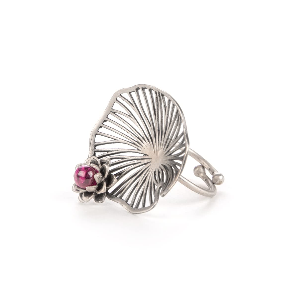 Shaya by CaratLane Oxidised Rise Above Fear Ring in 925 Silver (B09NRBCX5F) Amazon Price History, Amazon Price Tracker
