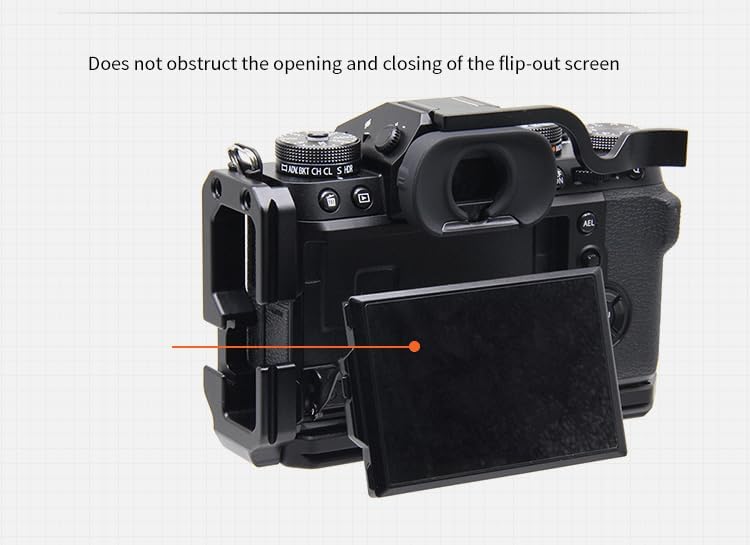 Miniatura 8 de Soporte de placa en L de liberación rápida, agarre de mano para cámara Fuji XT5 Grip para Arca Swiss trípode Head Tablero especial en forma de L de