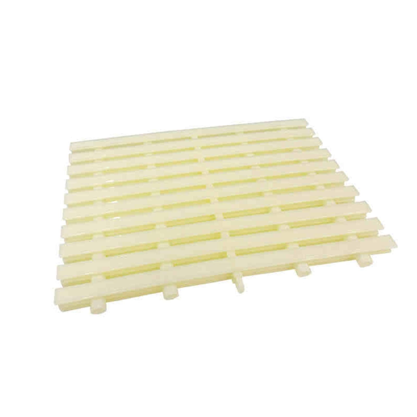 LWJSOCP Swimming Pool Grates,Swimming Pool Grate Drainage Channel Cover, 30x100cm (2 Pieces) for Driveways, Patios, Decks & Commercial Areas - Durable Bone Color Grille Solution