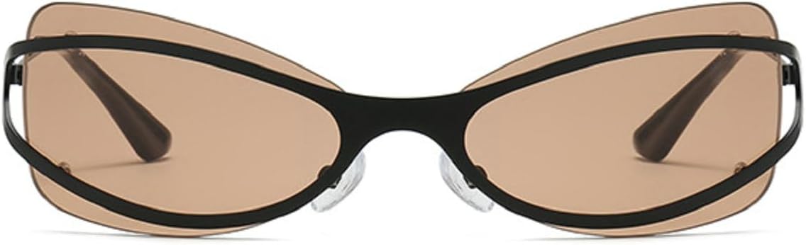 Oversized Pilot Punk Sunglasses Women 2025 Luxury Vintage Big Frame Sun Glasses For Lady Outdoor Eyewear UV400