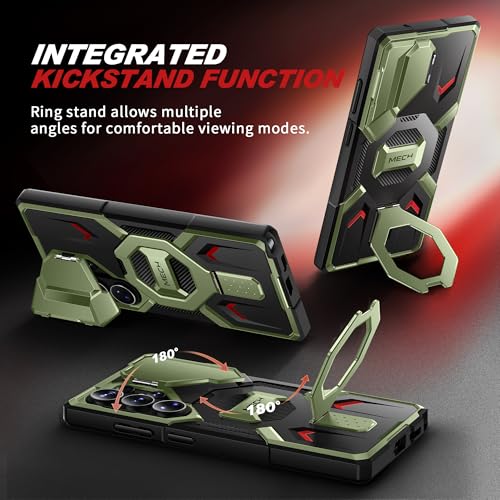 Image of TONGATE for Samsung Galaxy S26 Ultra Case with Magnetic Stand, Green