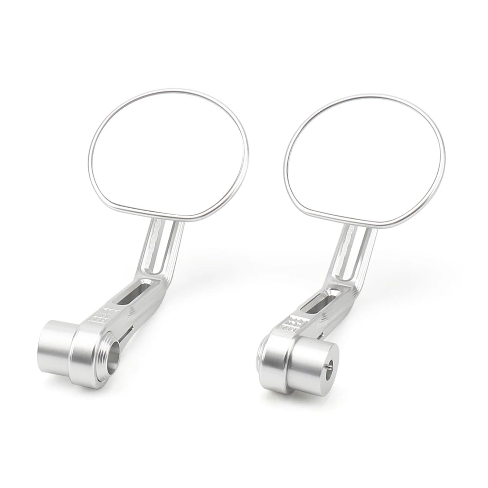 Nero/Argento Accessori Moto Specchietto Retrovisore Specchietto Manubrio Per Rninet Scrambler Per R NineT Pure Per RNINET Urban G/S Specchietti Manubrio(Silver)