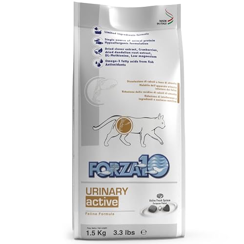 Forza 10 Urinary Active Gatti - Bolsa de 1,5 kg