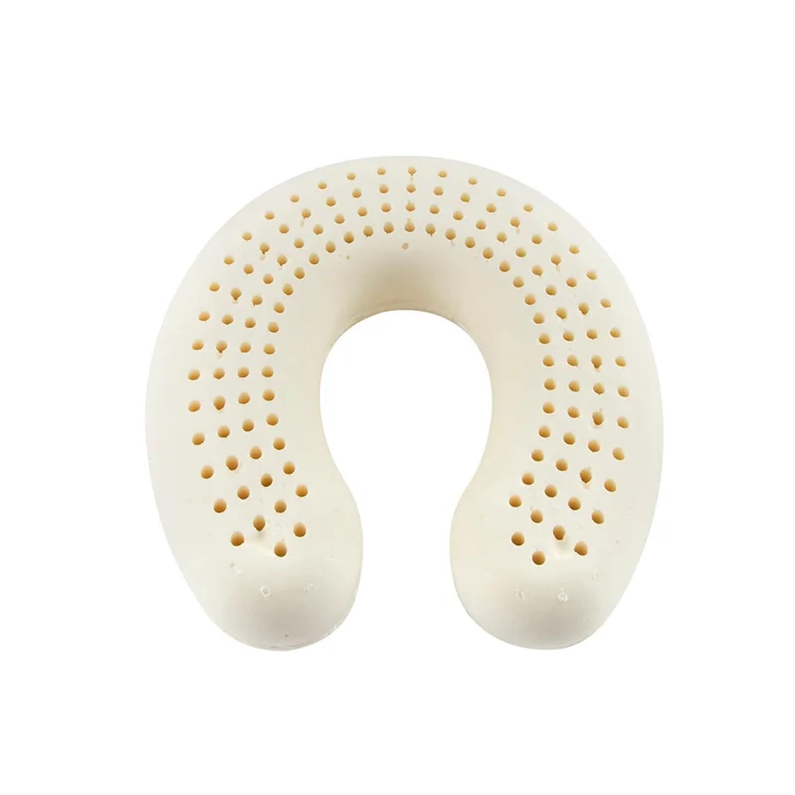 LUKYWANG Latex Pillow ﻿Natural Latex U-shaped Neck Protection Pillow for Aircraft Travel Neck Lunch Rest Sleeping Pillow U Pillow Latex Orthopedic Pillow