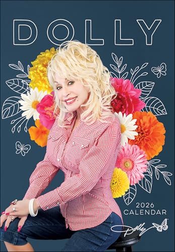 Dolly Parton 2026 Monthly Pocket Planner Calendar