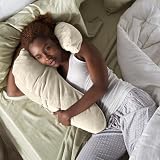 Avana UNO Side Sleeper poduszka z pianki z pamięcią kształtu, kolor chmury/wielbłądzi