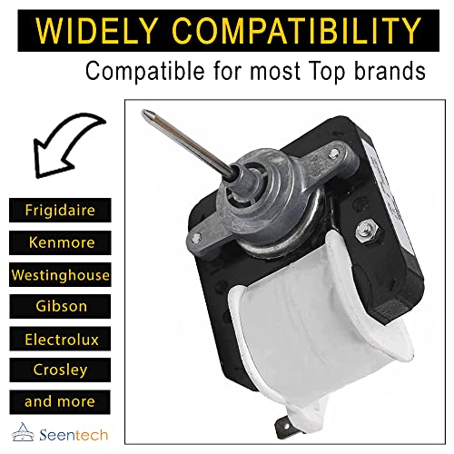 240369701 Refrigerator Evaporator Fan Motor by Seentech - Fit for Frigidaire Kenmore fridges - Replaces AP4700070, 5304445861, 241537301, 240315802, 1637660, 240315801 by Seentech - Image 2