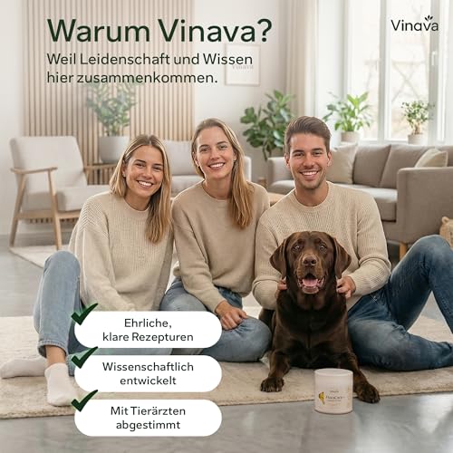 FloraCare+ Probiotika Hund – Darmkur bei Durchfall, Blähungen & Sodbrennen | Darmflora aufbauen & Magen-Darm stärken | Präbiotika + Probiotika für Hunde | Magenschutz & Darmwohl | 60 Stück