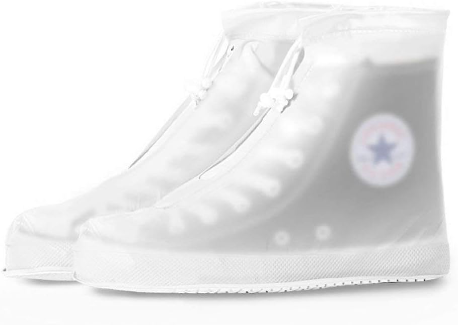 Teeo Waterproof Shoes Cover Boots Overshoes for Rain Snow with Non-Slip Rubber Soles for Men & Women