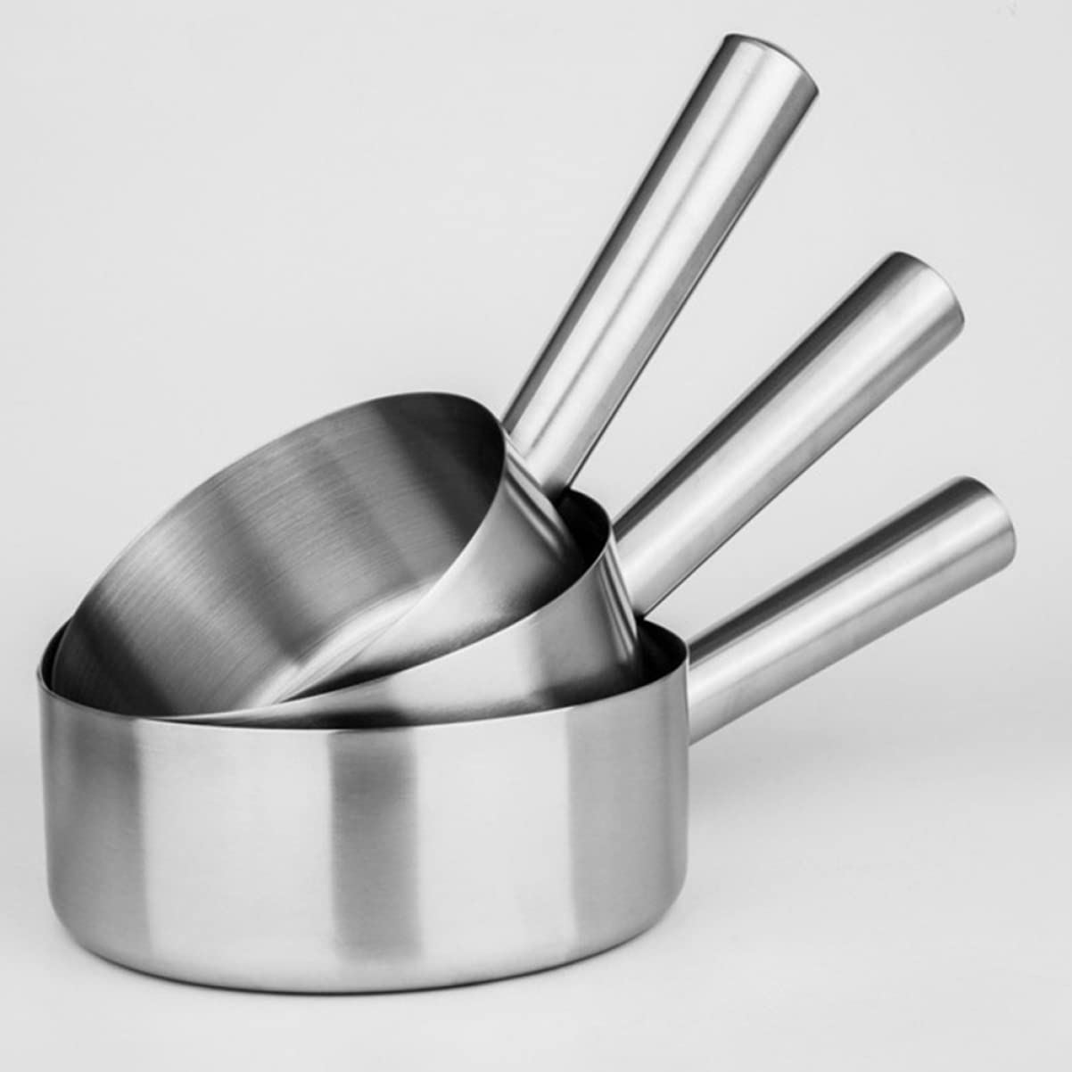 SECFOU Louche Acier Inoxydable à Long Manche Écope à Eau Pour Cuisine Et Salle De Bain Accessoire Pratique Et Pour Transfert Eau