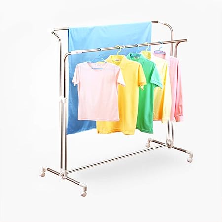Amazon Co Jp Baoyouni ベランダ物干し 物干しスタンド キャスター付 特大洗濯物干し 防錆処理 布団干し ベランダ 室外 室内物干し 物干しスタンド 物干し台 ホーム キッチン