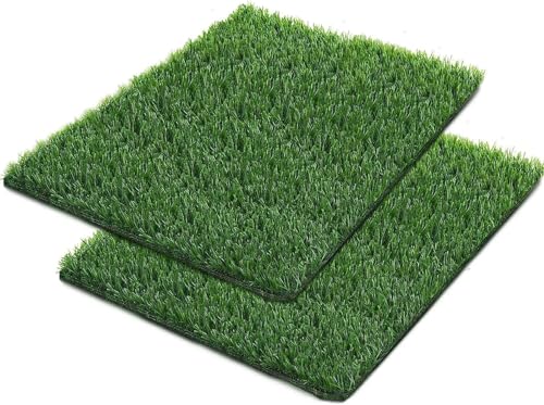 Image of Artificial Grass for Dogs Pee Tray (19 x19 Inch(Pack of 2))
