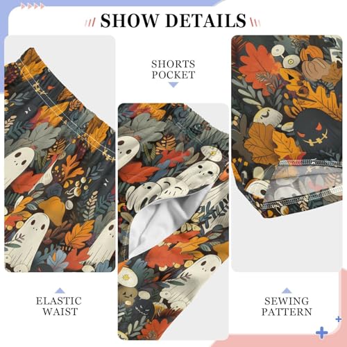 Pajama Pants Ghost Yellow Autumn PJ Bottoms Sleepwear Lounge Sleep Pant with Pockets4