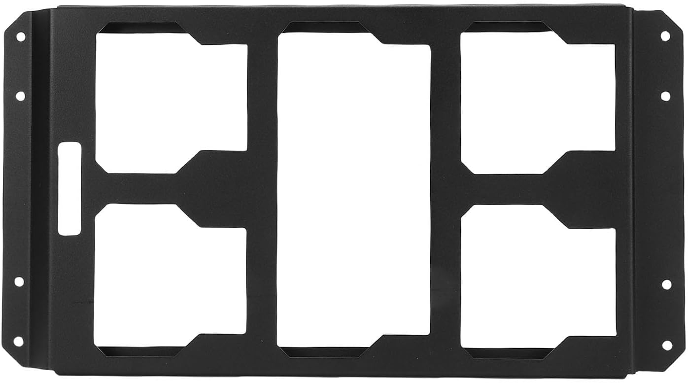 High Strength Toolbox Mounting Plate Metal Wall and Floor Mounted Replacement for Workshop Workshop