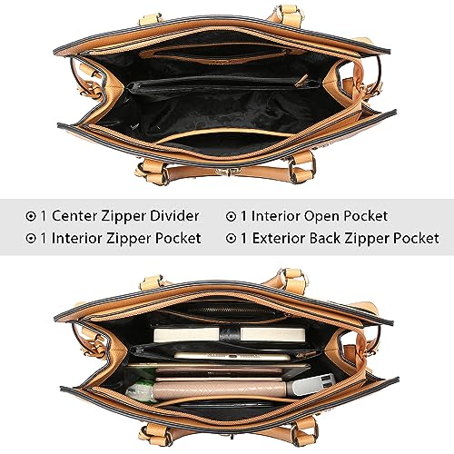 Bolso Satchel de mujer para trabajo y uso diario miniatura 3