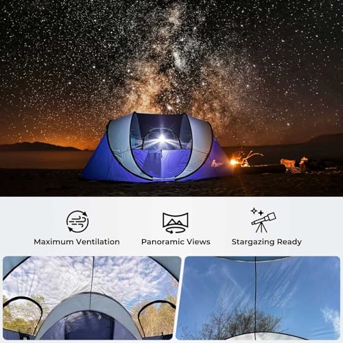 4 Person Easy Pop Up Tent