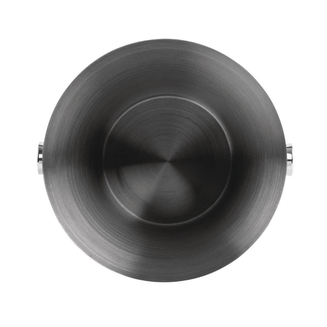 Olympia Seau à vin avec poignées, acier inoxydable massif, 210 (Ø) mm x 230 (H) mm, design évasé pouvant contenir plus de glace, pour bar, restaurant et usage domestique, DR594