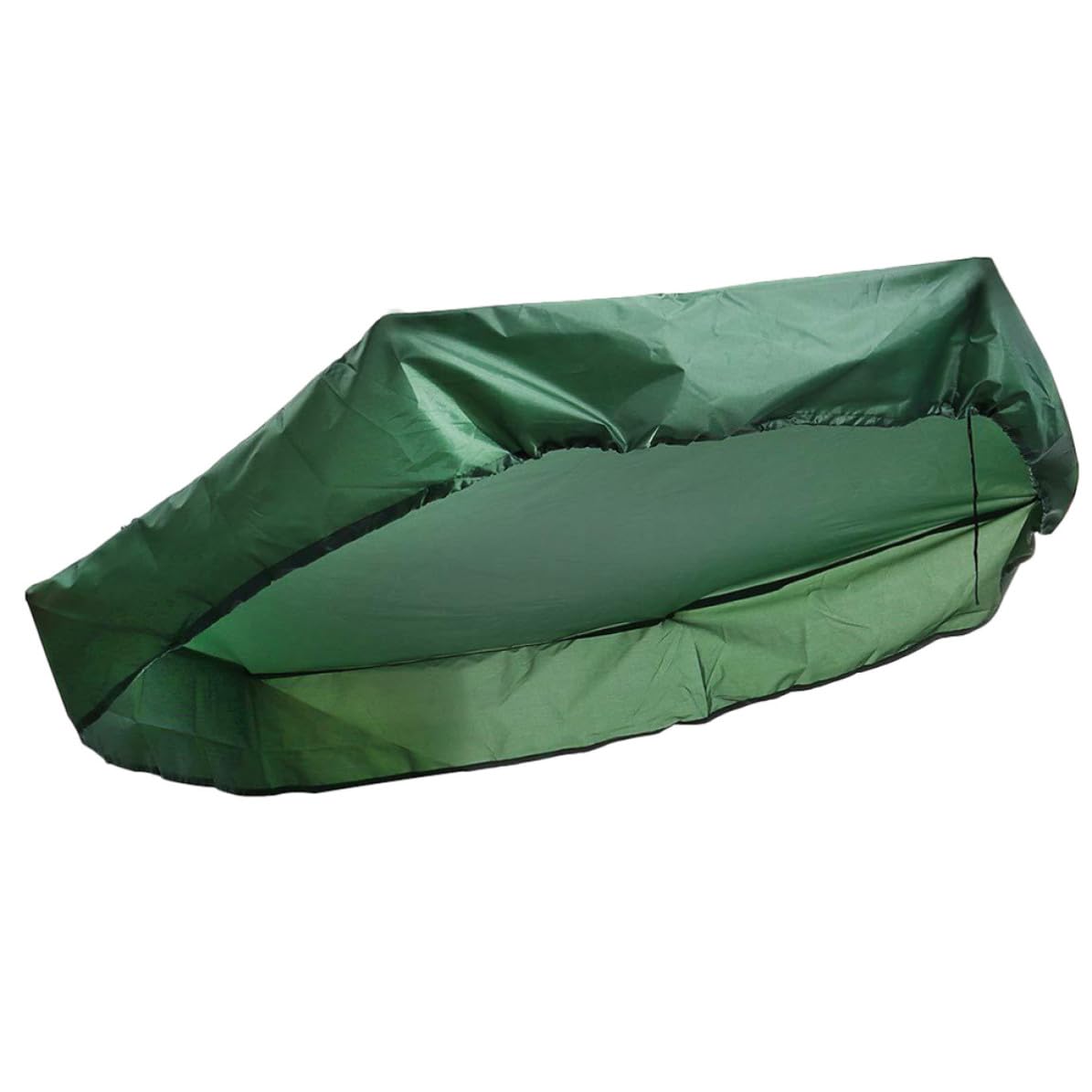 Couverture pour bac à sable hexagonale verte en tissu Oxford avec cordon