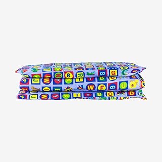 KinderMat Sheets Eric Carle - Full Nap Mat Washable Cover, Special Edition - ABC & 123 - Regular, 47