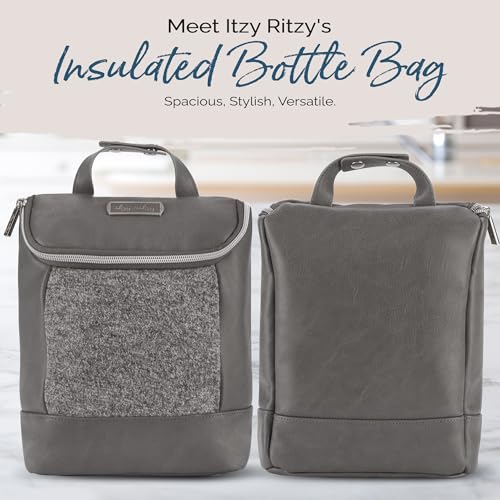 image for Itzy Ritzy Insulated Bottle Bag – Keeps Bottles Warm or Cool - Holds