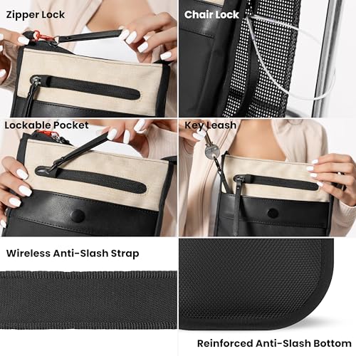 Image of Sherpani Prima, Small Anti Theft Crossbody Bag, Travel Shoulder Bag, Cross Body Purses, Handbags, Travel Gift