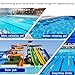 Pool Lane Separator for Inground Swimming Shallow/Deep End/Water Parks & Clubs, Swimming Pool Lane Marker Easy Installation, Floating Basin Divider Rope(L 82ft/25m)