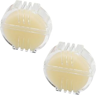 2Pcs Thread Wax Thread Conditioner Beeswax for Sewing Thread Conditioner Round for Needle Sewing DIY Practical Sewing Tool Thread Wax for Embroidery