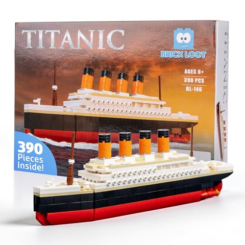 Brick Loot Titanic 390-Piece Building Set