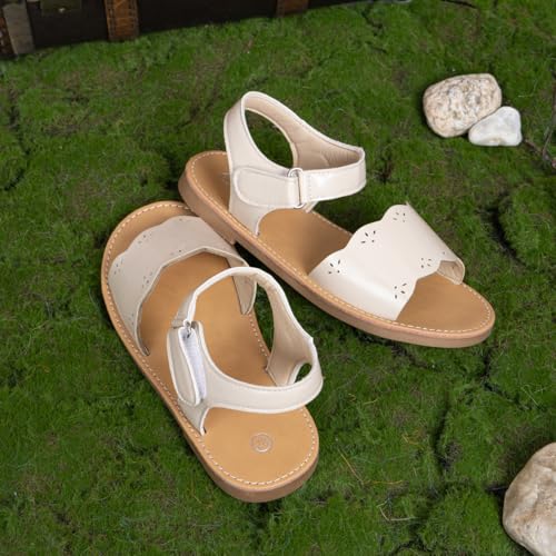 Image of Boys Girls Sandals Open Toe Breathable Princess Non-Slip Flats Summer Beach Lightweight Rubber Sole Sandals (Toddler /Little Kid)