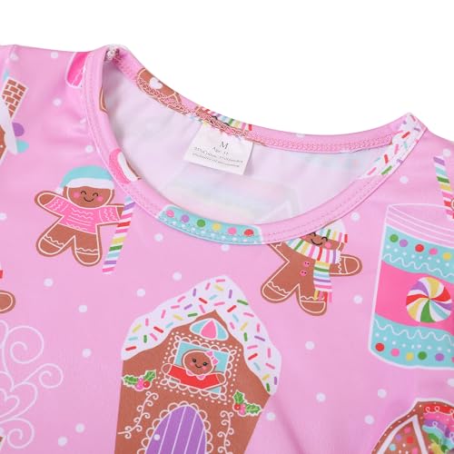 Toddler Girl Christmas Dress Snowman Christmas Trees Truck Plaid Reindeer Santa Claus Winter Knee Length 3-8Y2