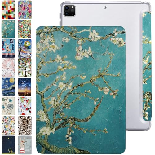 Image of DuraSafe iPad Pro 12.9 inch 4th Generation Printed Cover A2229 MY2H2HN /A MY2J2HN /A A2069 MXAT2HN /A MXAV2HN /A MXAU2HN /A MXAW2HN /A A2233 MY3K2HN /A MY3J2HN /A MXFY2HN /A MXG12HN /A MXFX2HN /A - Blossom