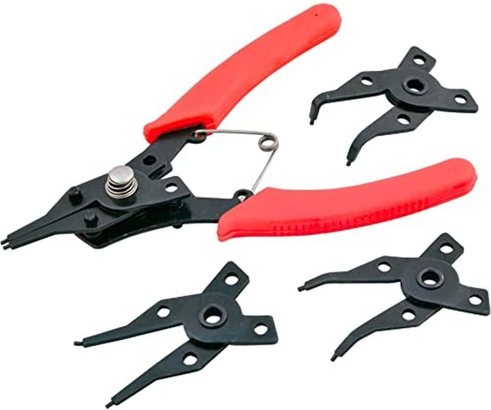 Rolson 20929 Four Head Circlip Pliers Set