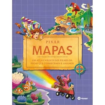 DISNEY MAPAS: FILMES DA PIXAR