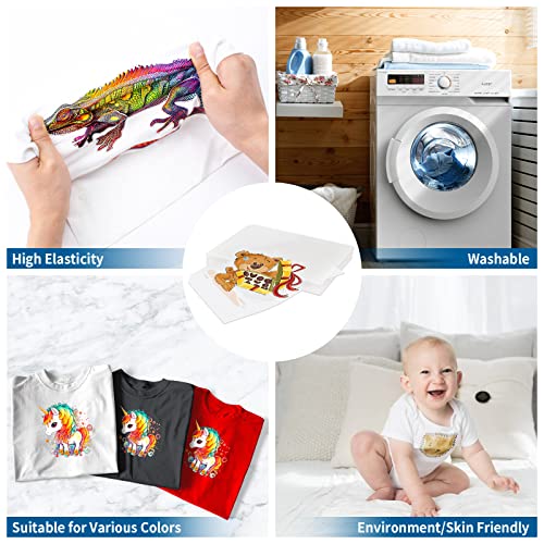 Joycut Dtf Transfer Film - A4（8.3"×11.7"）30 Sheets Double-Sided Matte Finish, Dtf Film For Sublimation And Dtf Inkjet Printer, Direct To Film Transfer Paper For T-Shirts Textile #TOP2