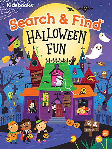 Search & Find: Halloween Fun-Search for Ghostly Ghouls, Creepy Creatures, Eerie Objects and More in this Spook-Tacular Search & Find (First Search and Find)